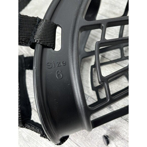 Dog Muzzle With Slow Feeder Pad Basket Muzzle For Large Dogs In Training - Picture 4 of 6